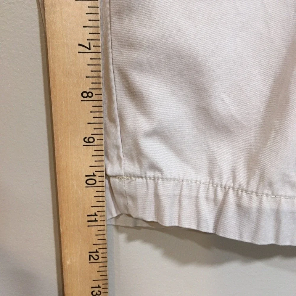 Talbots Chino Bermuda Shorts Womens 8 Khaki 11